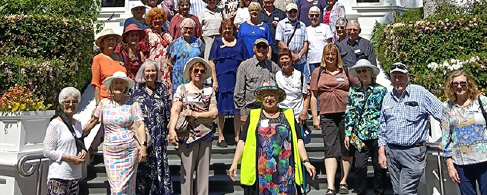 Logan Region Members On the steps at Government House